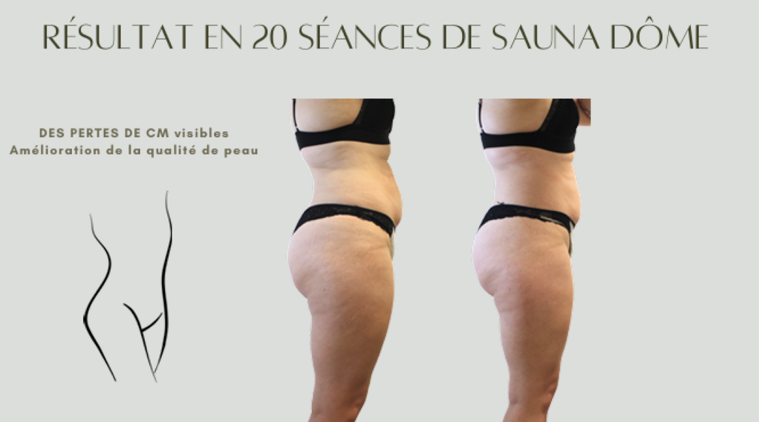 Avant / Après Sauna Dôme 2